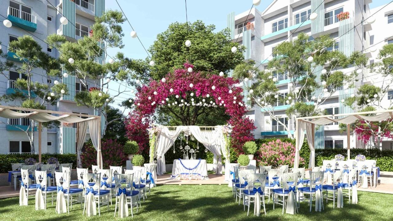 Hotel Santorini Blue Negombo Exterior foto